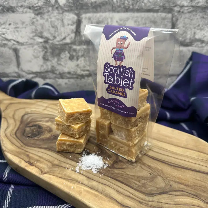 Kilted Fudge Co. Scottish Tablet - Salted Caramel 160g