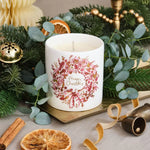 Victoria Eggs - Christmas Wreath Luxury Christmas Candle