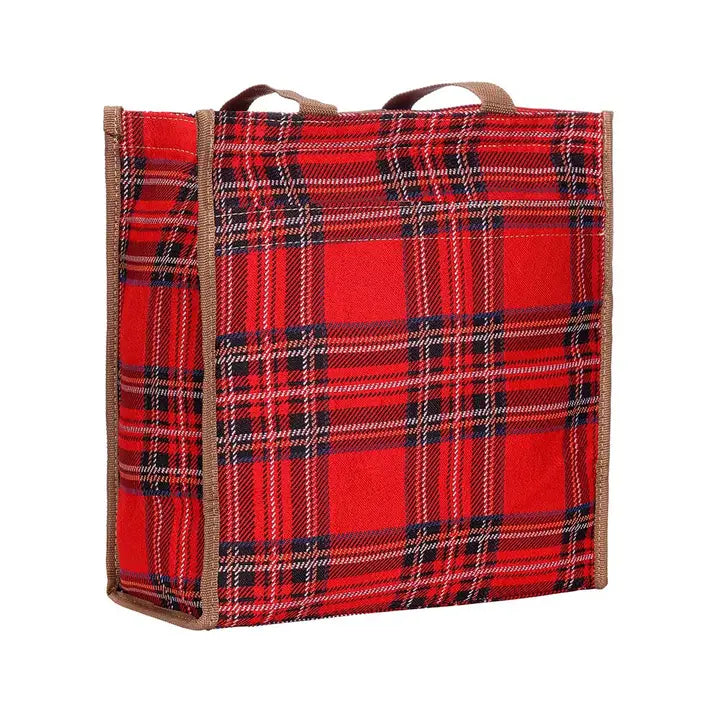 Signare Tapestry Royal Stewart Tartan Shopper Bag