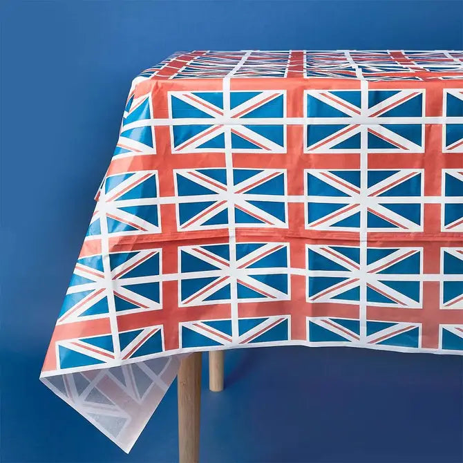 Union Jack Paper Tablecloth 2.6m X 1.4m