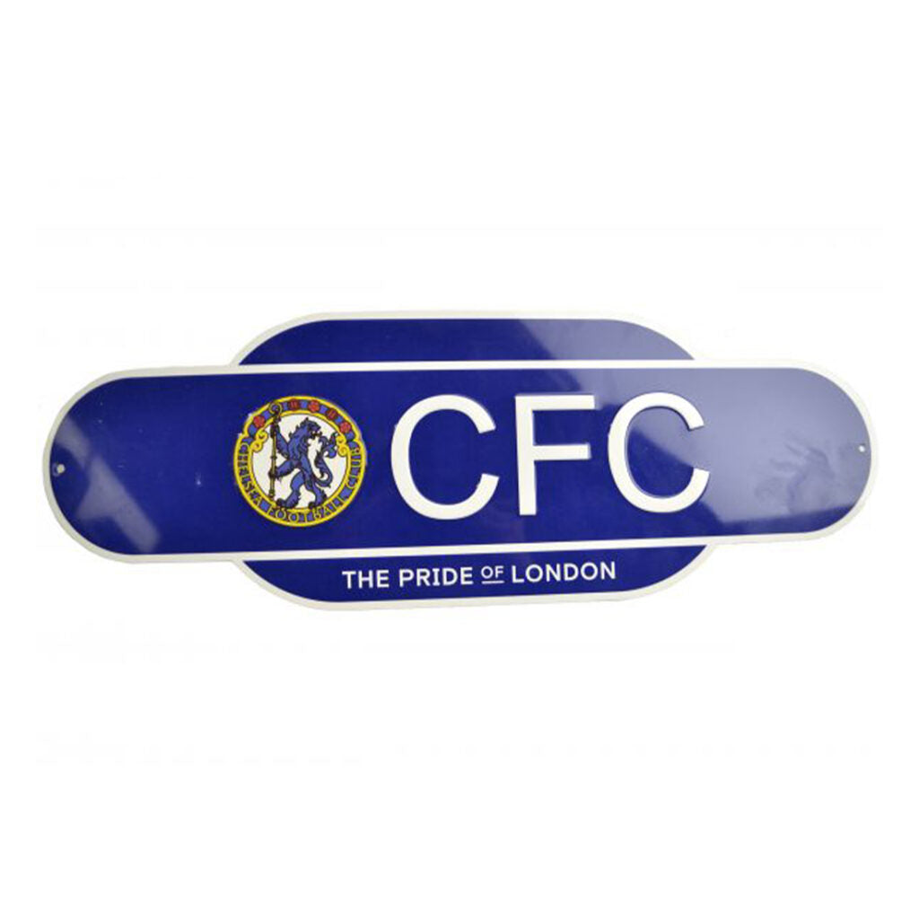 Chelsea Blue Retro Street Sign