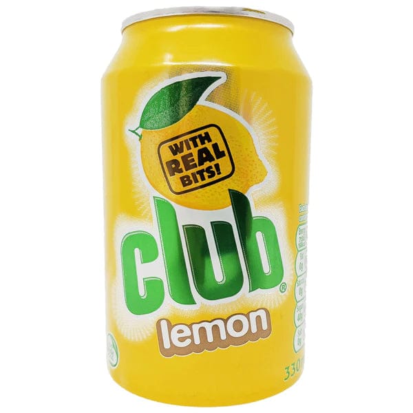 Club Lemon Soda Can 330ml