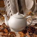 Price & Kensington White 6 Cup Teapot