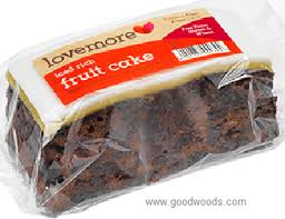 Lovemore Iced Rich Fruit Cake (Gluten Free) 330g