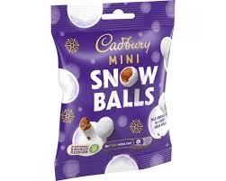 Cadbury Mini Snowballs 80g