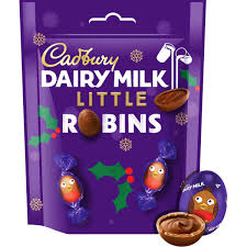 Cadbury Little Robins Chocolate Pouch 77g