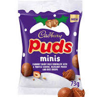 Cadbury Mini Puds 73g