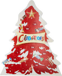 Mars Celebrations Tree Advent Calendar 215g