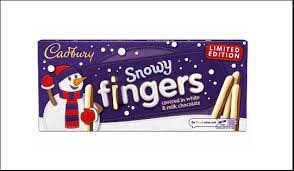 Cadbury Fingers Snowy Carton 115g