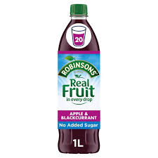 Robinsons Apple & Blackcurrant (Nas) 1L