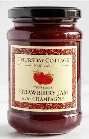 Thursday Cottage Strawberry Jam With Champagne 210g