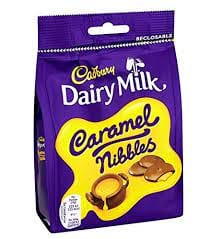Cadbury Caramel Nibbles Bag 100g