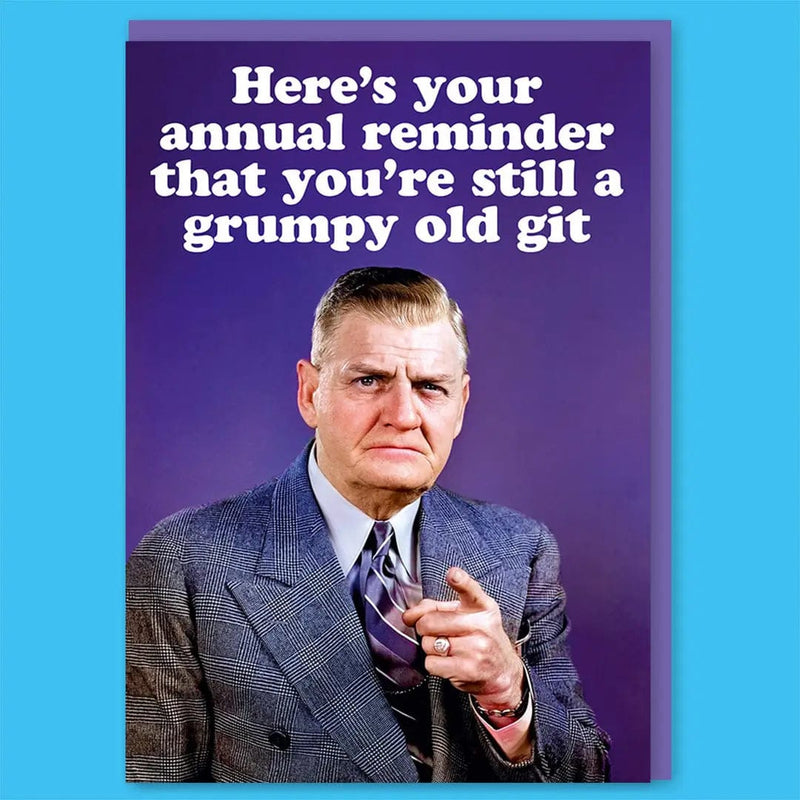 Grumpy Old Git Card