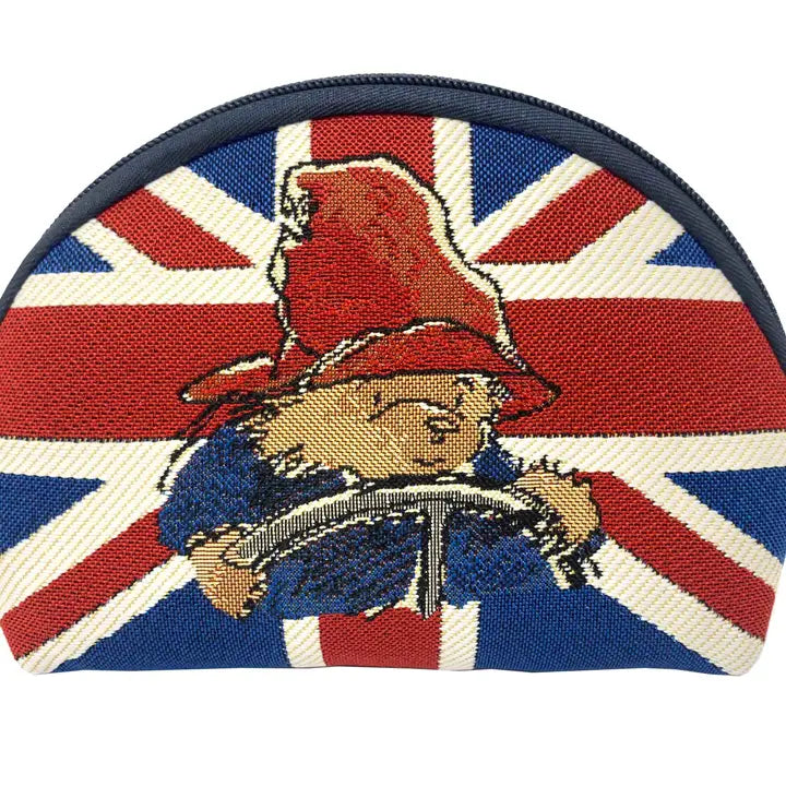 Union Jack Paddington Bear Cosmetic Bag