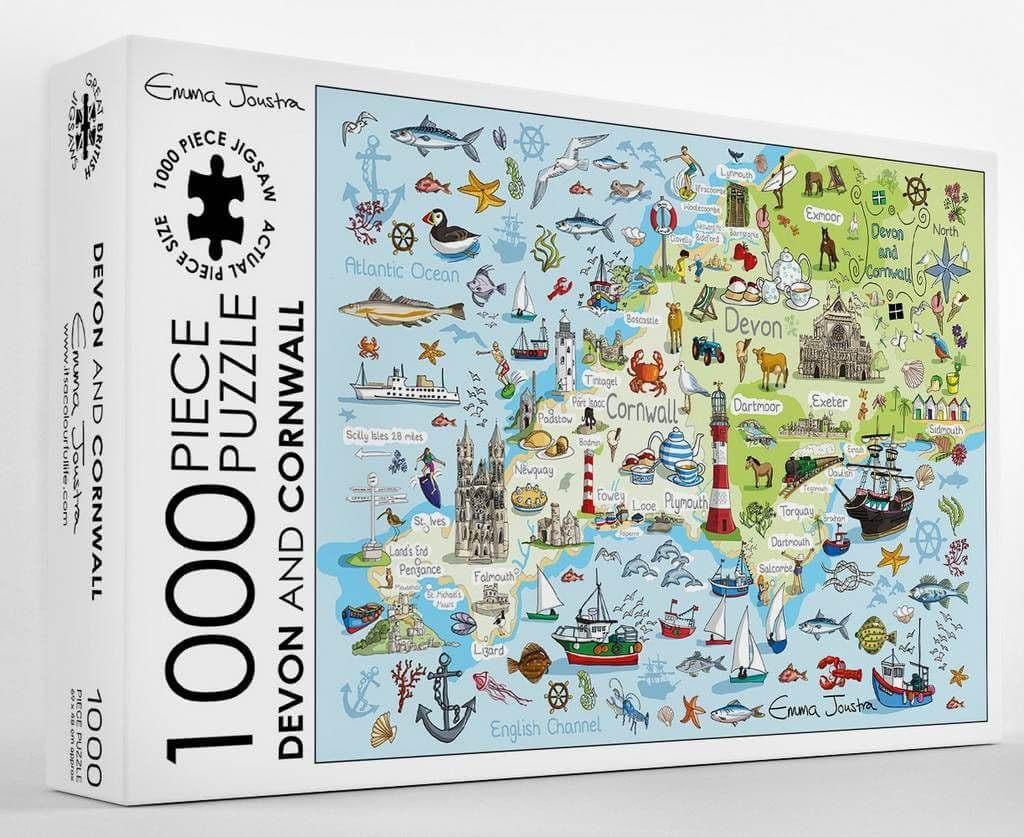 Devon and Cornwall 1000pc Puzzle