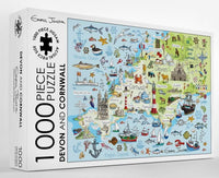Devon and Cornwall 1000pc Puzzle