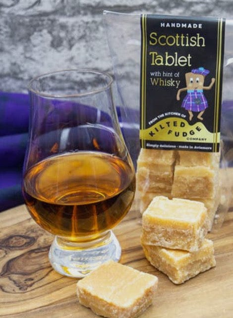 Kilted Fudge Co. Scottish Tablet w/Hint of Whisky 160g