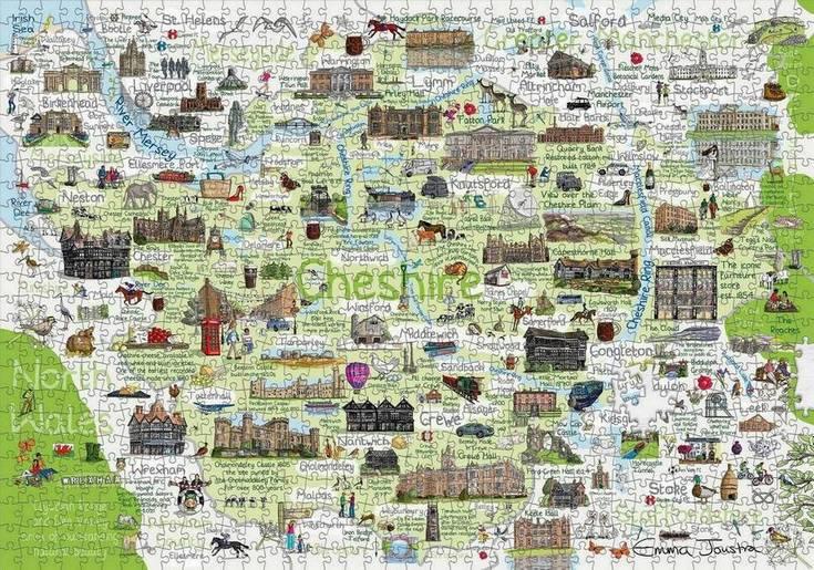 Cheshire 1000pc Puzzle