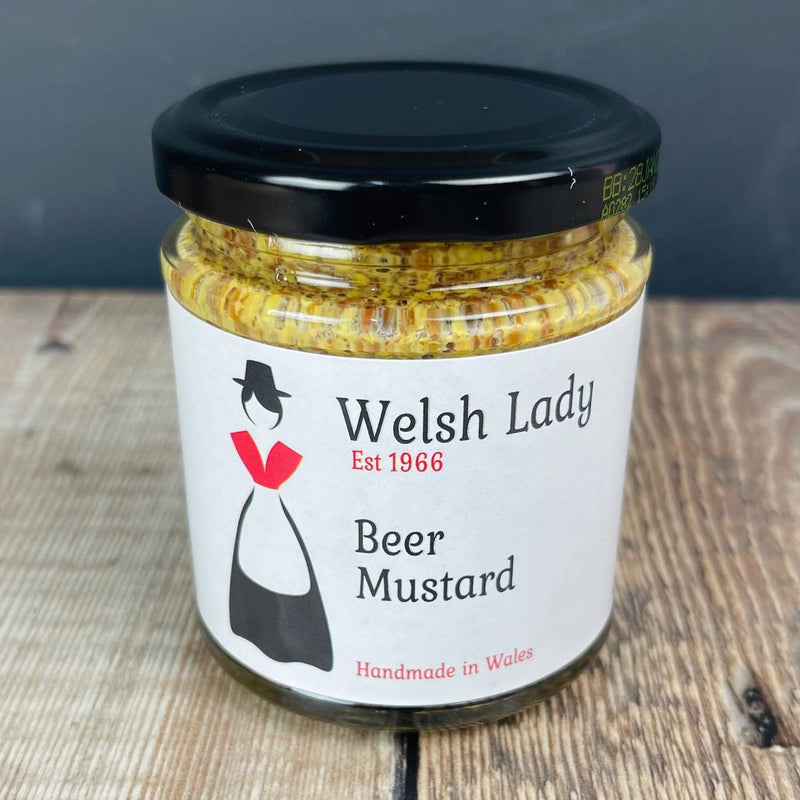 Welsh Lady Beer Mustard 170g