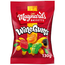 Maynards Bassetts Wine Gums 130g