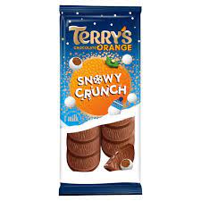 Terrys Chocolate Orange Snowy Crunch Bar 90g