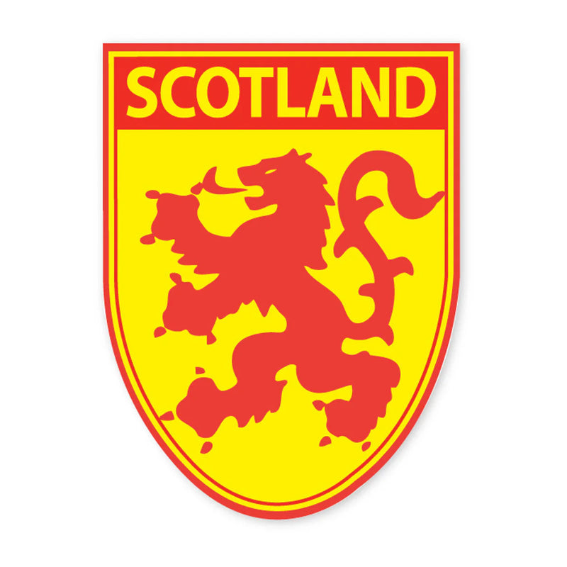 Scotland Saltire and Rampant Lion Sticker