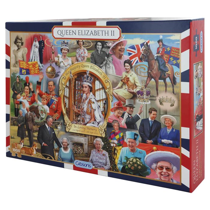 Gibsons Queen Elizabeth II Puzzle 1000pc