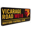 Watford Black Street Sign