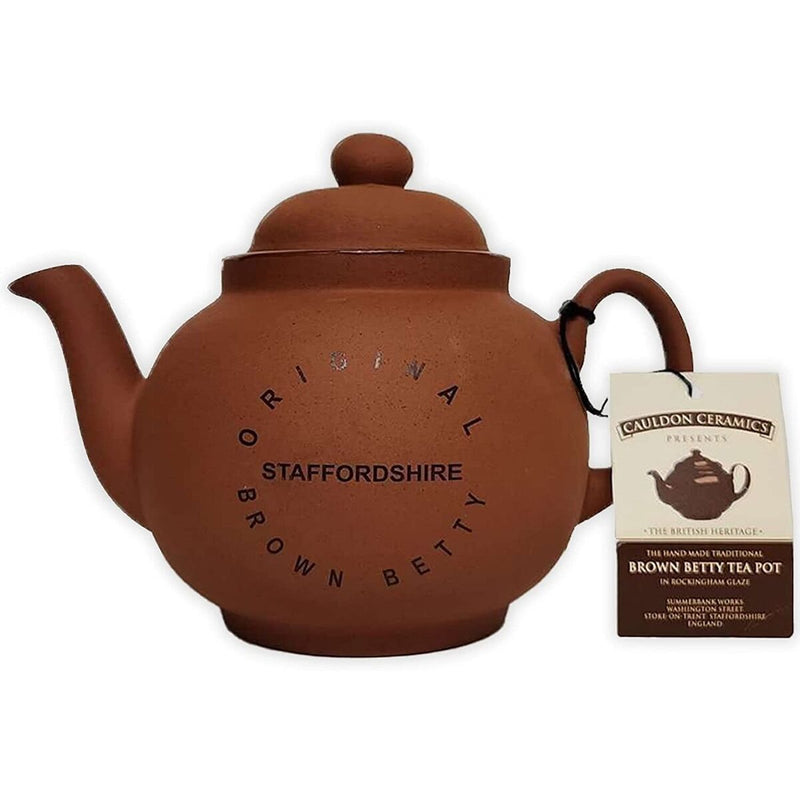 Brown Betty 2 Cup Teapot Terracotta with Logo