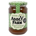 Abbey Farm Irish Rhubarb & Ginger 350g