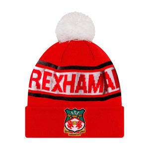 Wrexham Red Pom Beanie