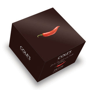 Coles Rich Chocolate & Chilli Pudding 454g