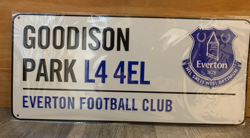 Everton Street Sign