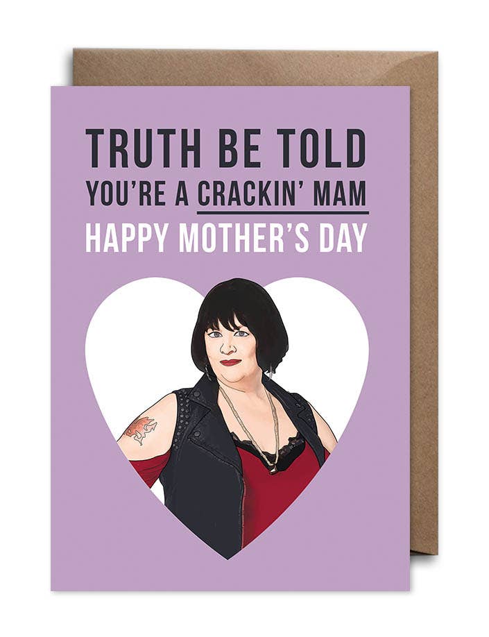 Nessa Mother's Day Card (purple)