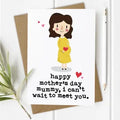 Expectant Mum Card - Can't Wait to Meet You