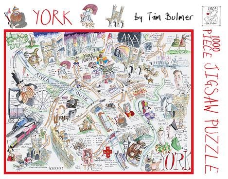 York - Tim Bulmer 1000pc Puzzle