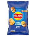 Walkers Cheese & Onion 6pk 6x25g