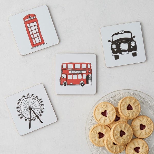 Victoria Eggs - London Skyline Coasters Set of 4