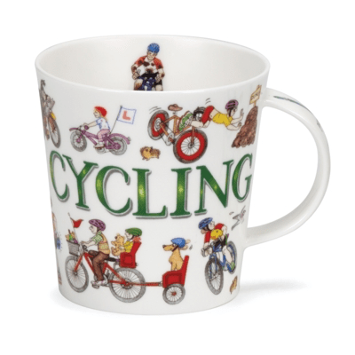 Dunoon Cair Sporting Antics Cycling Mug