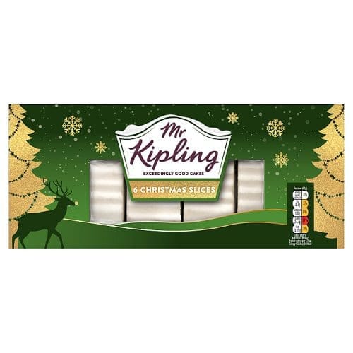 Mr. Kipling Christmas Slices  6 pack