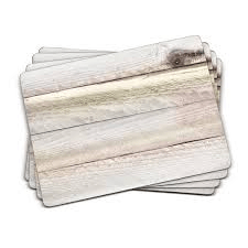 Pimpernel Driftwood Placemats Set Of 4