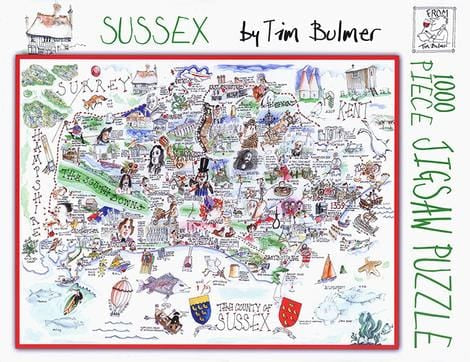 Sussex - Tim Bulmer 1000pc Puzzle