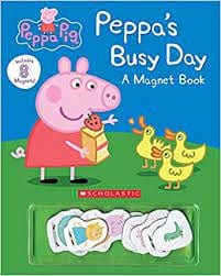 Peppa Pig - Peppa's Busy Day Magnet Book
