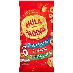 KP Hula Hoops Family Variety 6pk 144g