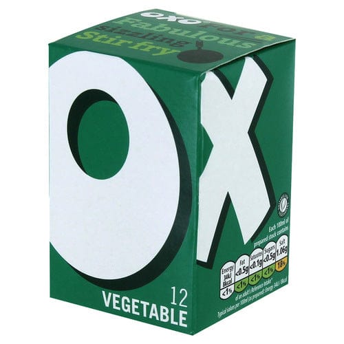 Oxo Vegetable Stock - 12 Cubes