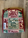 Double Oven Gloves - 12 Days Of Christmas