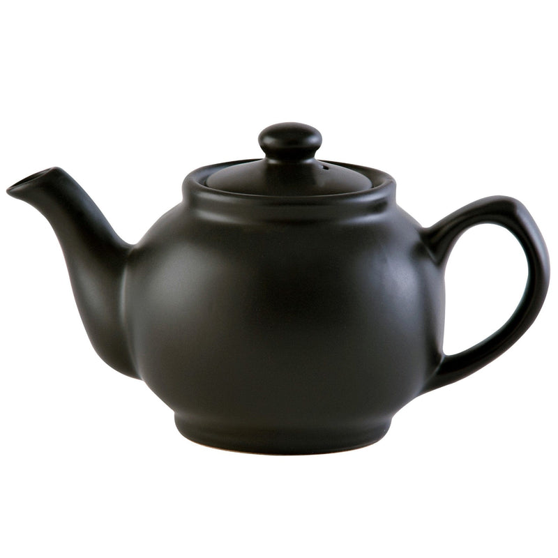 Price & Kensington Matte Black 6 Cup Teapot