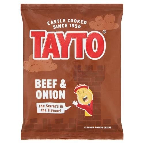 Tayto (NI) Beef & Onion Crisps 32.5g