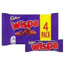 Cadbury Wispa 4 Pack 4x25.5g