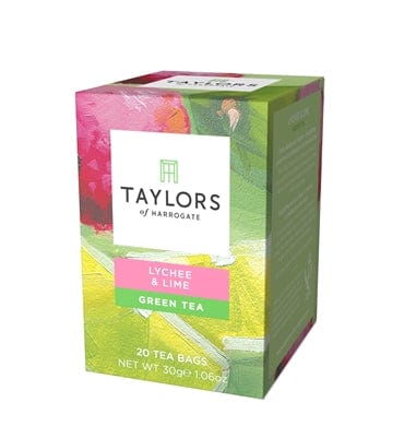 Taylors of Harrogate Lychee And Lime Infusion - 20 Wrapped Tea Bags